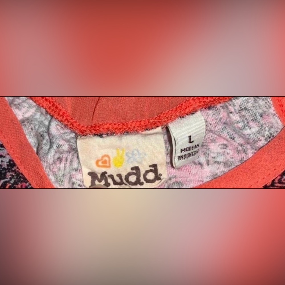 Multicolored Mudd Tank Top with Racerback - Picture 5 of 7